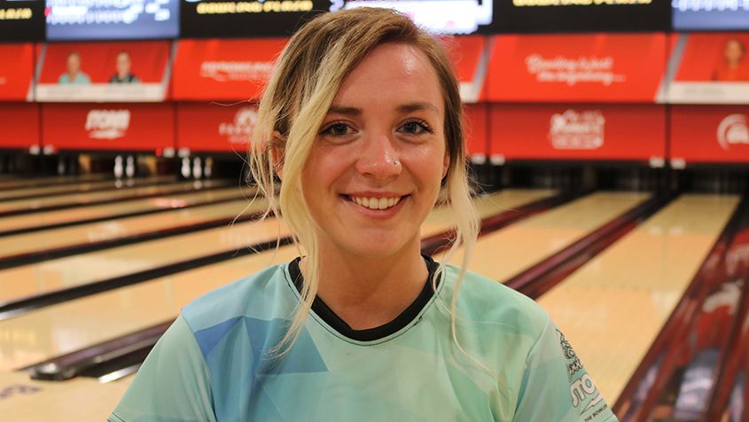 Hannah Sancrant at the 2023 USBC Women's Championships